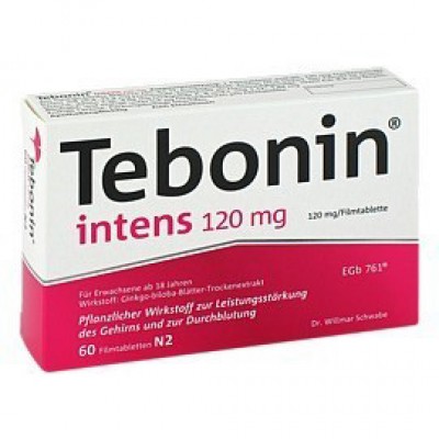 Фото препарата Тебонин Tebonin Intens 120MG 60 Шт.